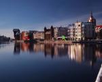Gdansk Old Town River View