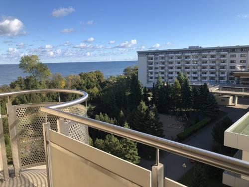 Apartament Ania z widokiem na morze w Hotelu Arka