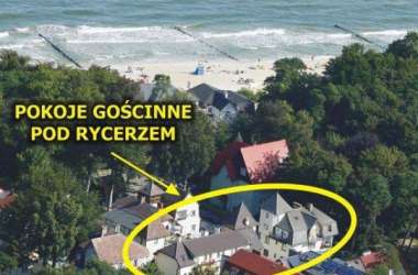 Pokoje Gościnne Pod Rycerzem 80 m od plaży w Ustce