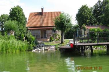 Dom nad jeziorem Kamionka Mazury