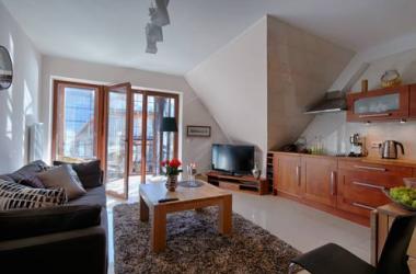 Apartament Diament w Centrum z balkonem