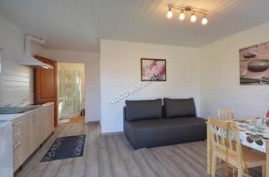 Domki skandynawskie nad morzem