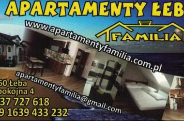 Apartamenty Familia Łeba